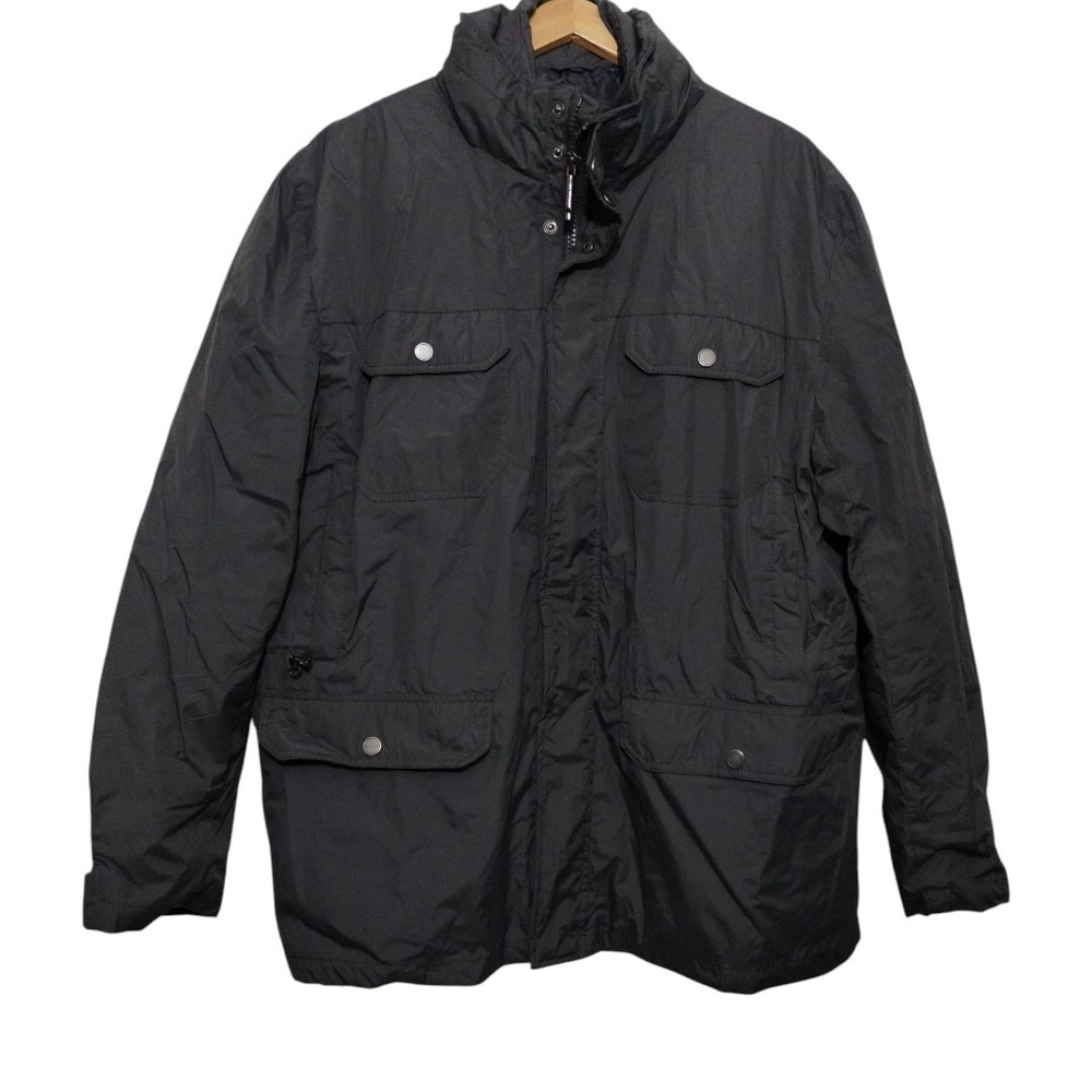 HAWKE&CO 3-in-1 2-Piece Hooded Waterproof Jacket Coat Wind Water Resistant Sz XL